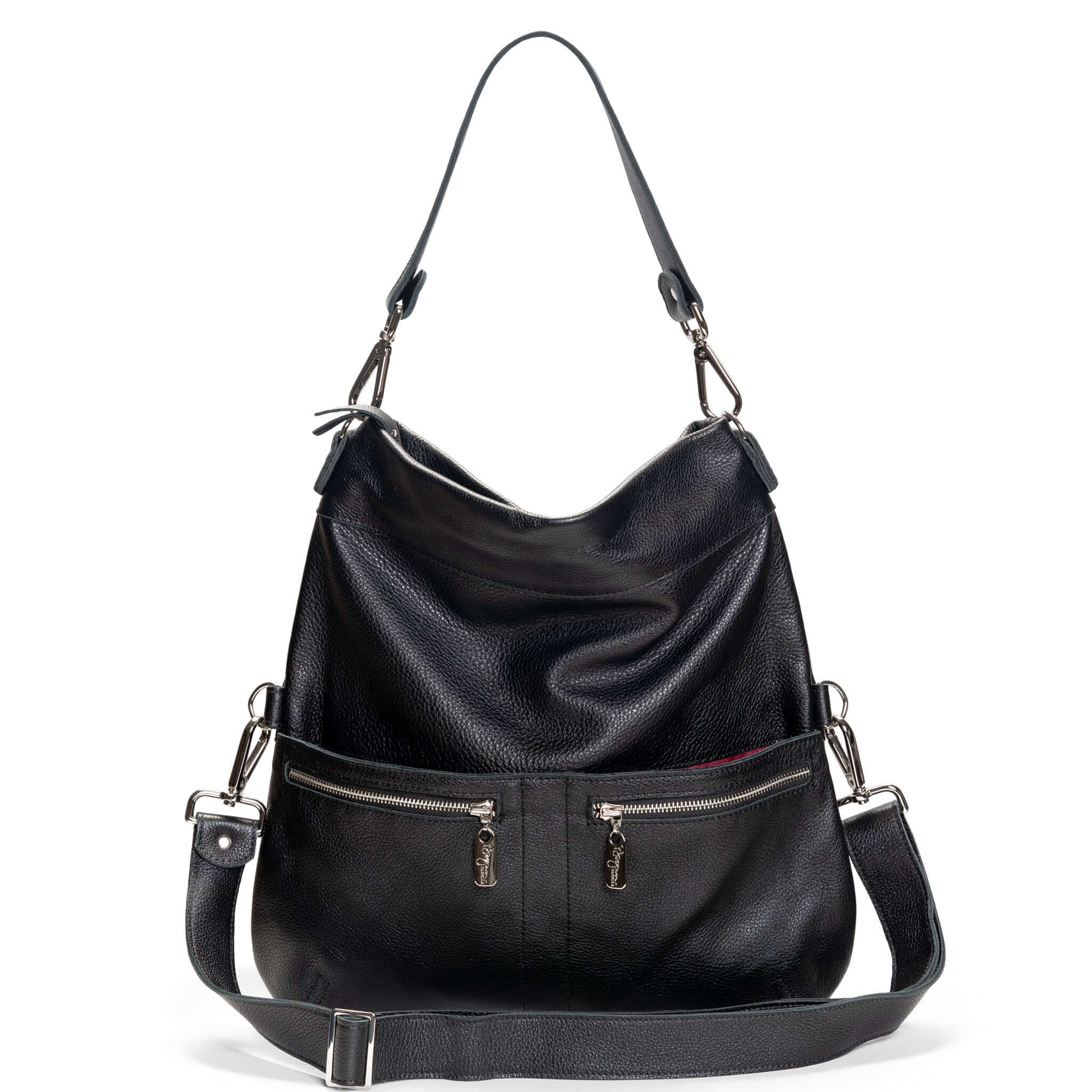 Leather Crossbody Bag - Original Lauren 6-in-1 Convertible Leather Crossbody Bag - Original Lauren 6-in-1 Convertible