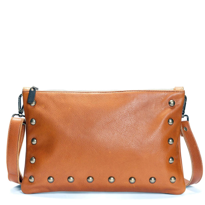 Nikki Clutch Crossbody - Whiskey