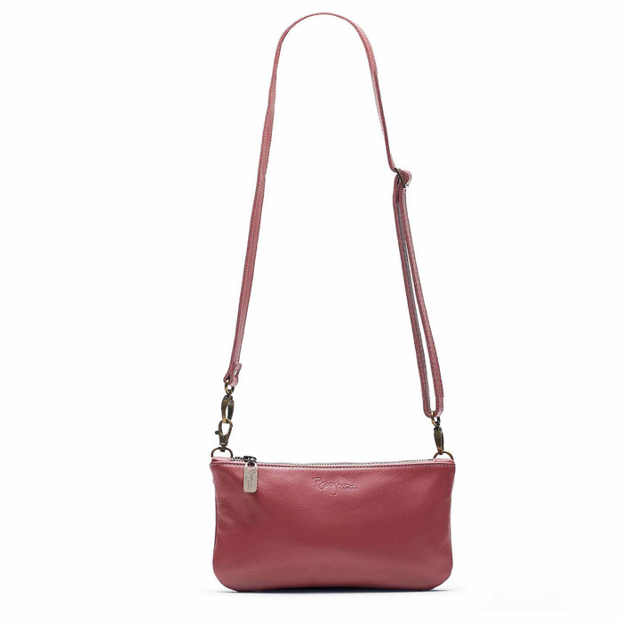 Cher Mini Crossbody - Rosewood - Brynn Capella, Mini Crossbody, made in USA