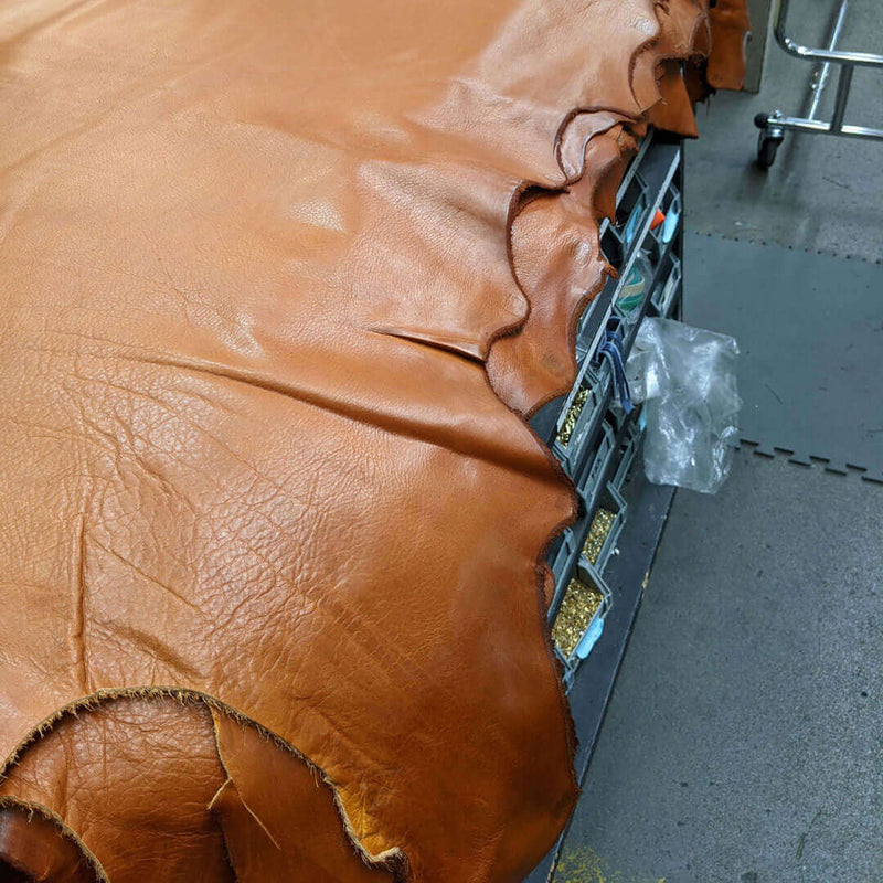 Italian Leather ready to cut