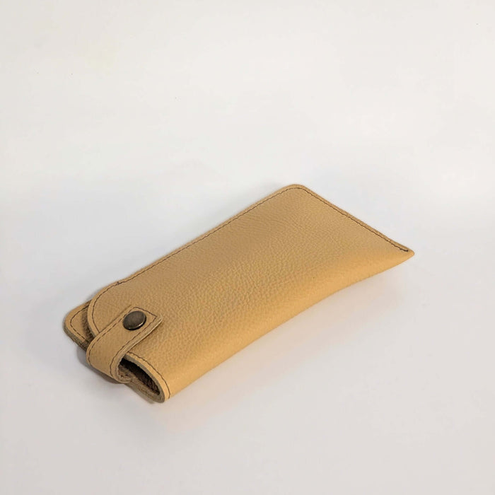 Allison Leather Eyeglass Case - Tea & Crumpets