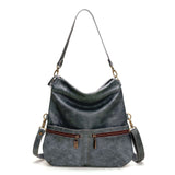 Mini Lauren 6-in-1 Convertible Leather Crossbody Bag - Aquarius