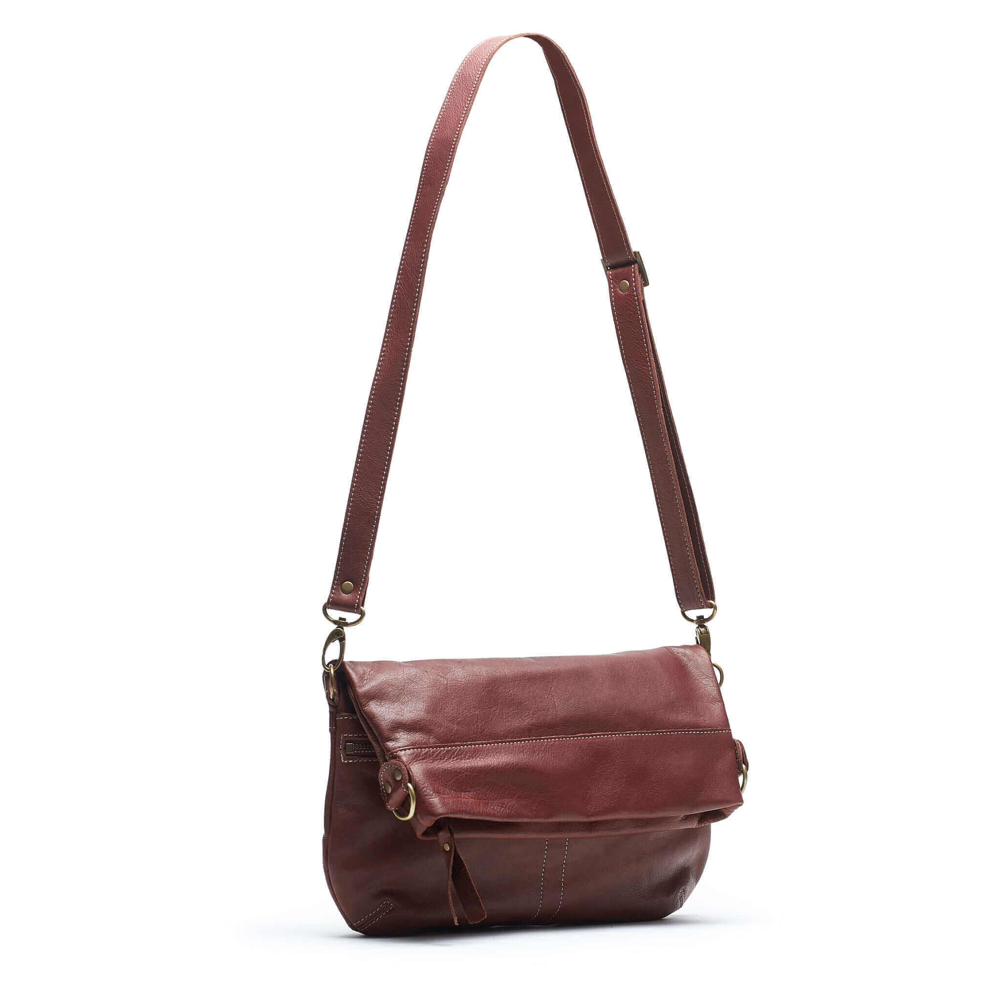 Leather Crossbody Bag - Mini Lauren 6-in-1 Convertible