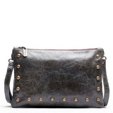 Nikki Studded Crossbody Bag - River Rock
