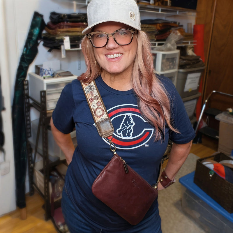 Cher Mini Crossbody - Merlot