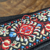 Seconds: Lizzy Guitar Bag Strap - Black Vintage Mosaic