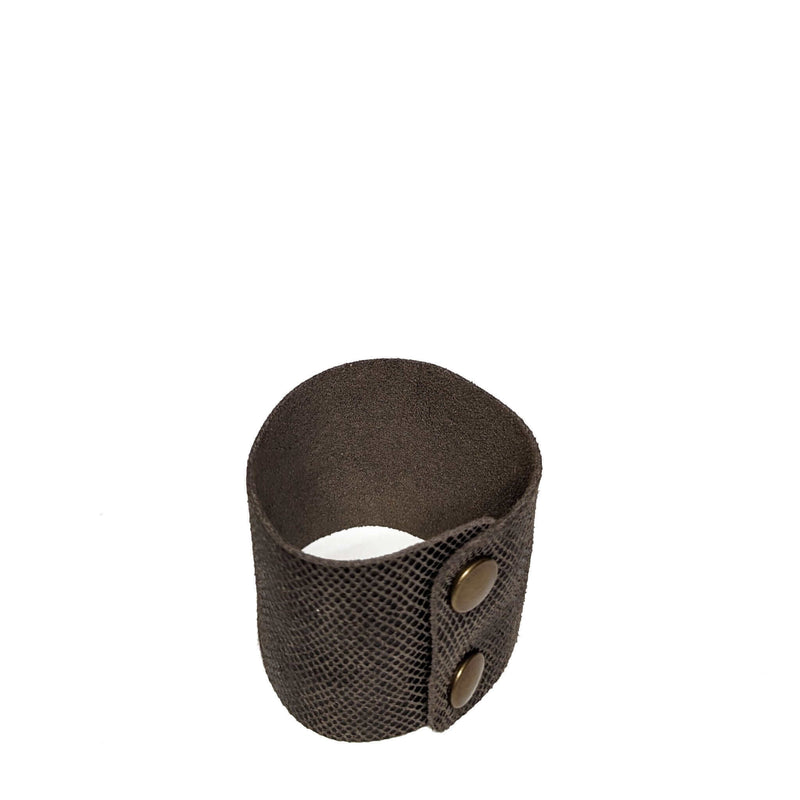 Suede Bracelet, Chocolate Boa | Brynn Capella, USA Leather Goods, Bracelets, Leather Bracelet, Brynn Capella