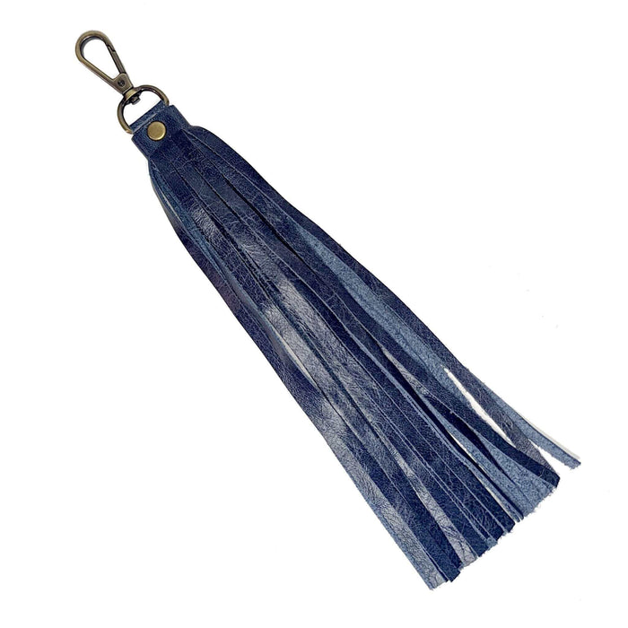 Leather Tassel or Key Fob, Brynn Capella, made in the USA