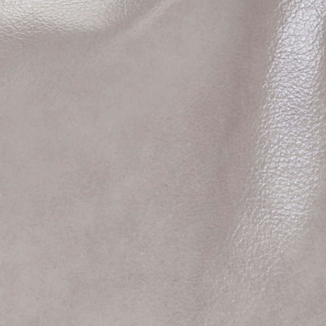 Mini Lauren 6-in-1 Convertible Leather Crossbody Bag - Stone Temple leather texture detail.