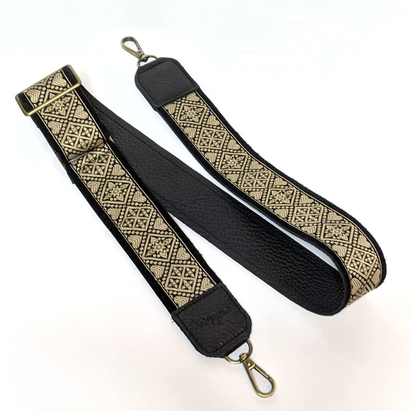 Guitar Purse Strap - Hearts | Brynn Capella, Leather Goods $125 Handbag Strap accessories, best sellers, Favorite