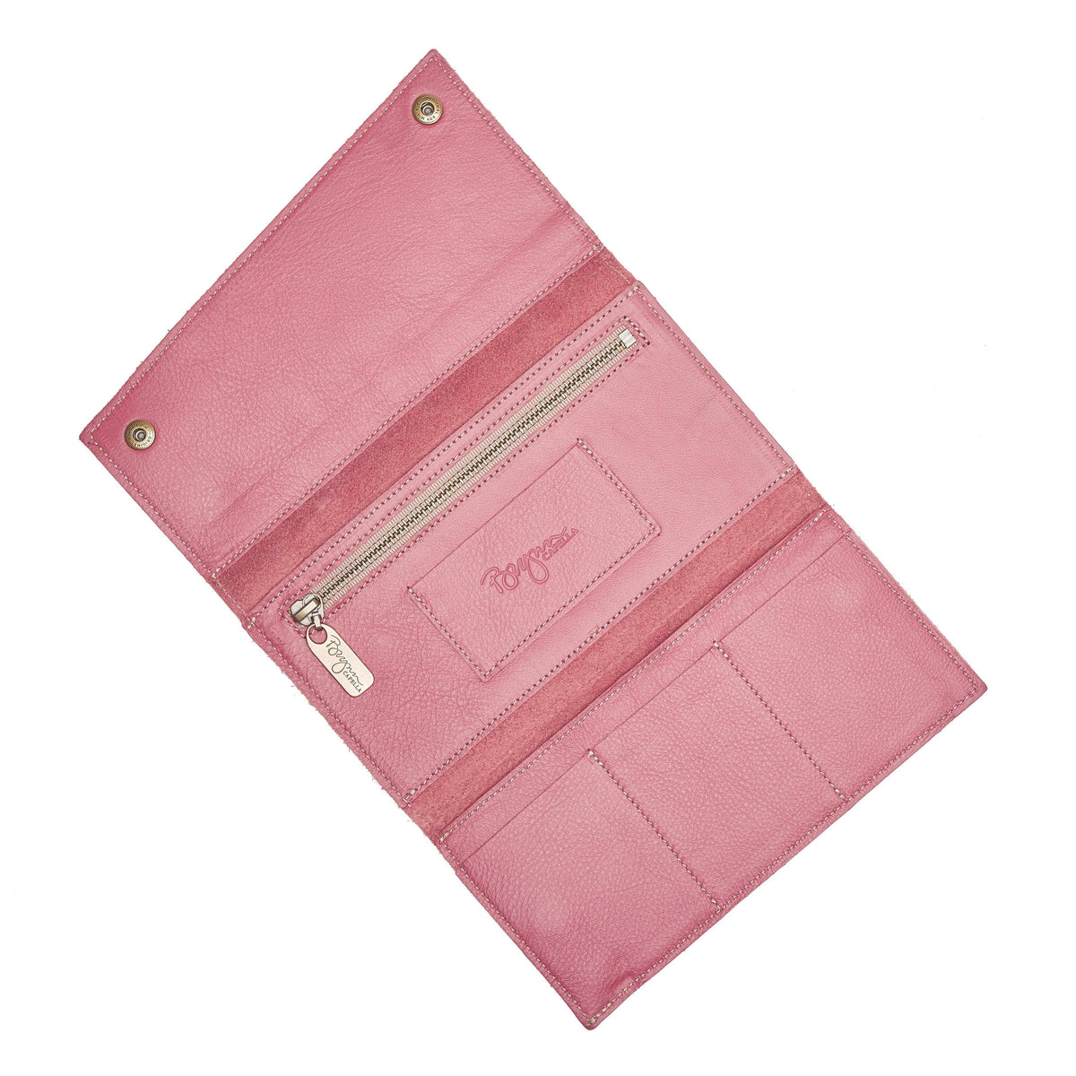 Kimerly Tri-fold Wallet - Rosewood - Brynn Capella, Tri-fold Wallet