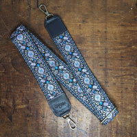Lizzy Guitar Bag Strap - Lilac Vintage Mosaic