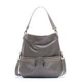 Mini Lauren 6-in-1 Convertible Leather Crossbody Bag - Stone Temple
