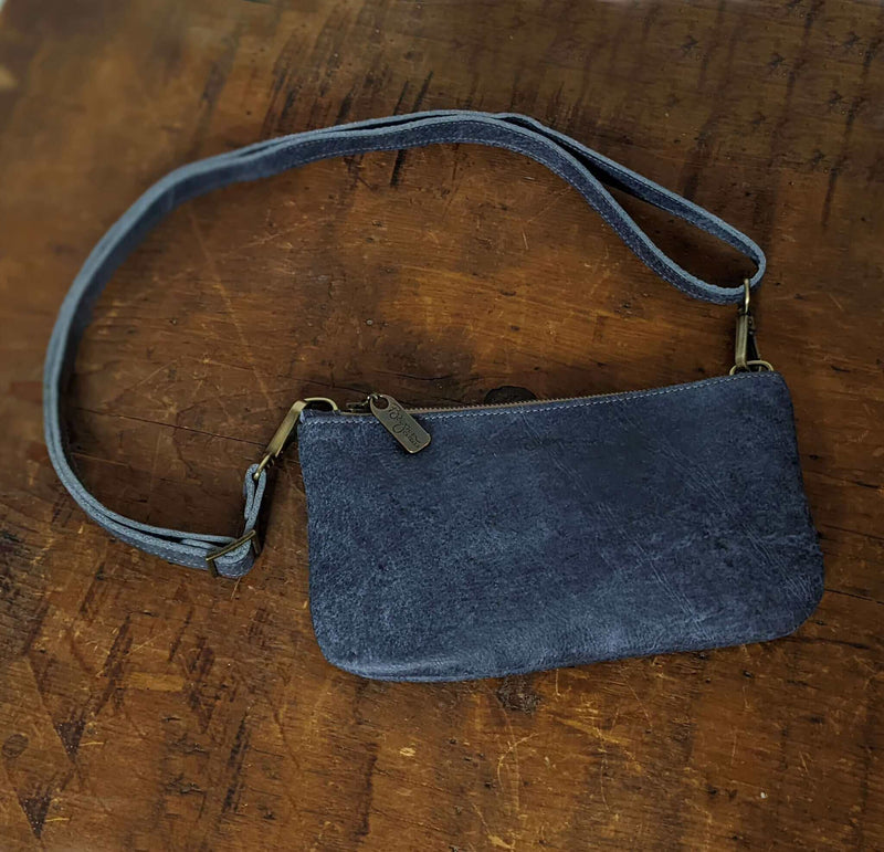 Cher Mini Crossbody - Bluebell - Brynn Capella, Mini Crossbody, made in USA