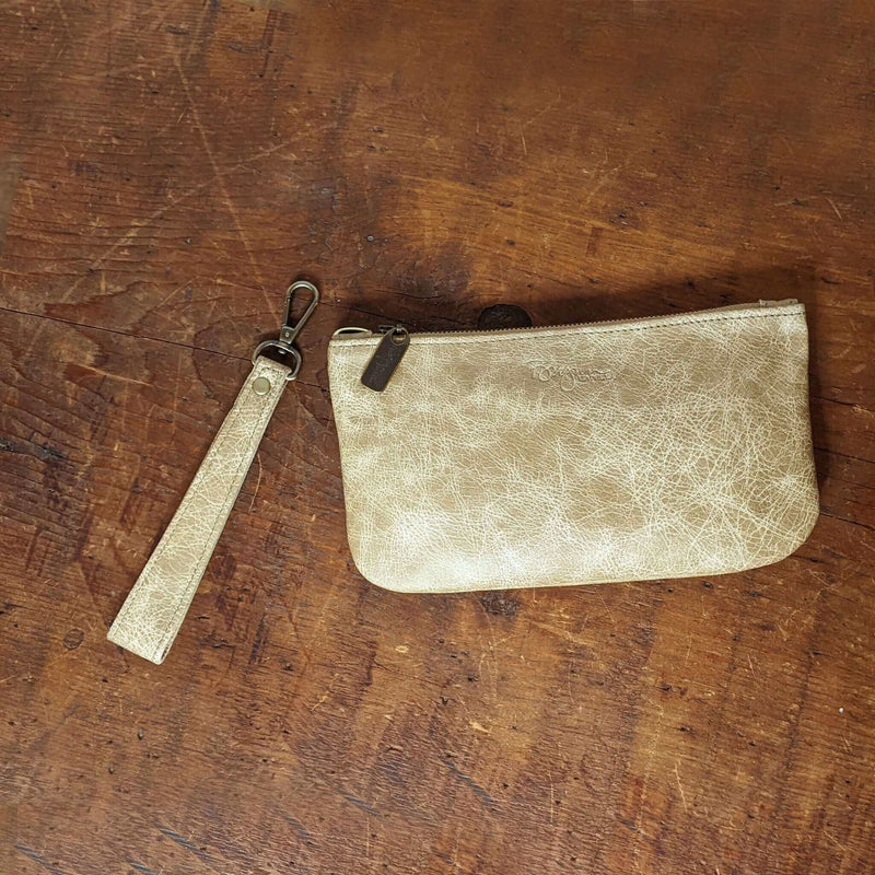 Mini Crossbody Bag in Tan, full-grain vintage leather, USA, Handbags, Mini Crossbody, Brynn Capella